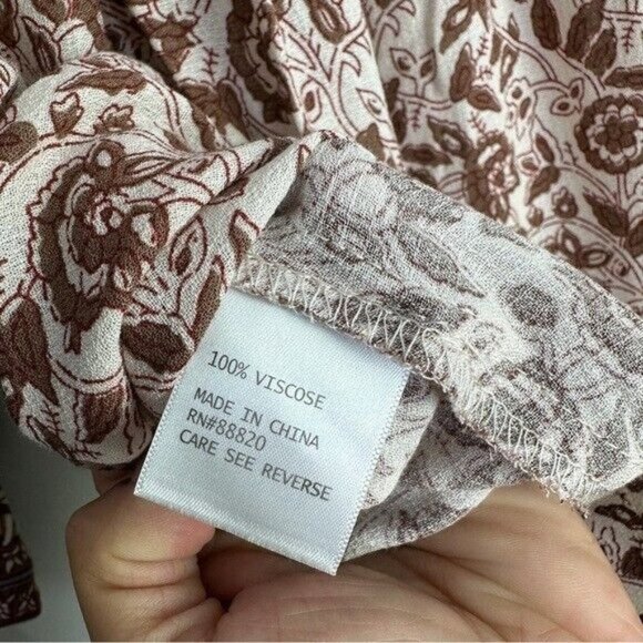 RACHEL Zoe Tops Rachel Zoe Square Neck Boho Peasant Top Small - Picture 8 of 9